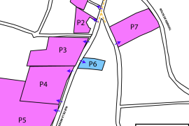 Plan des parkings 2025